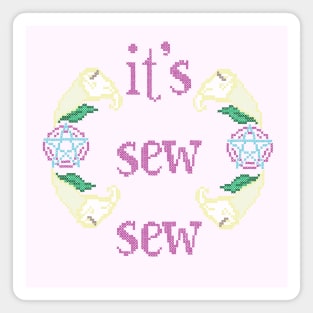 It's Sew Sew Magnet